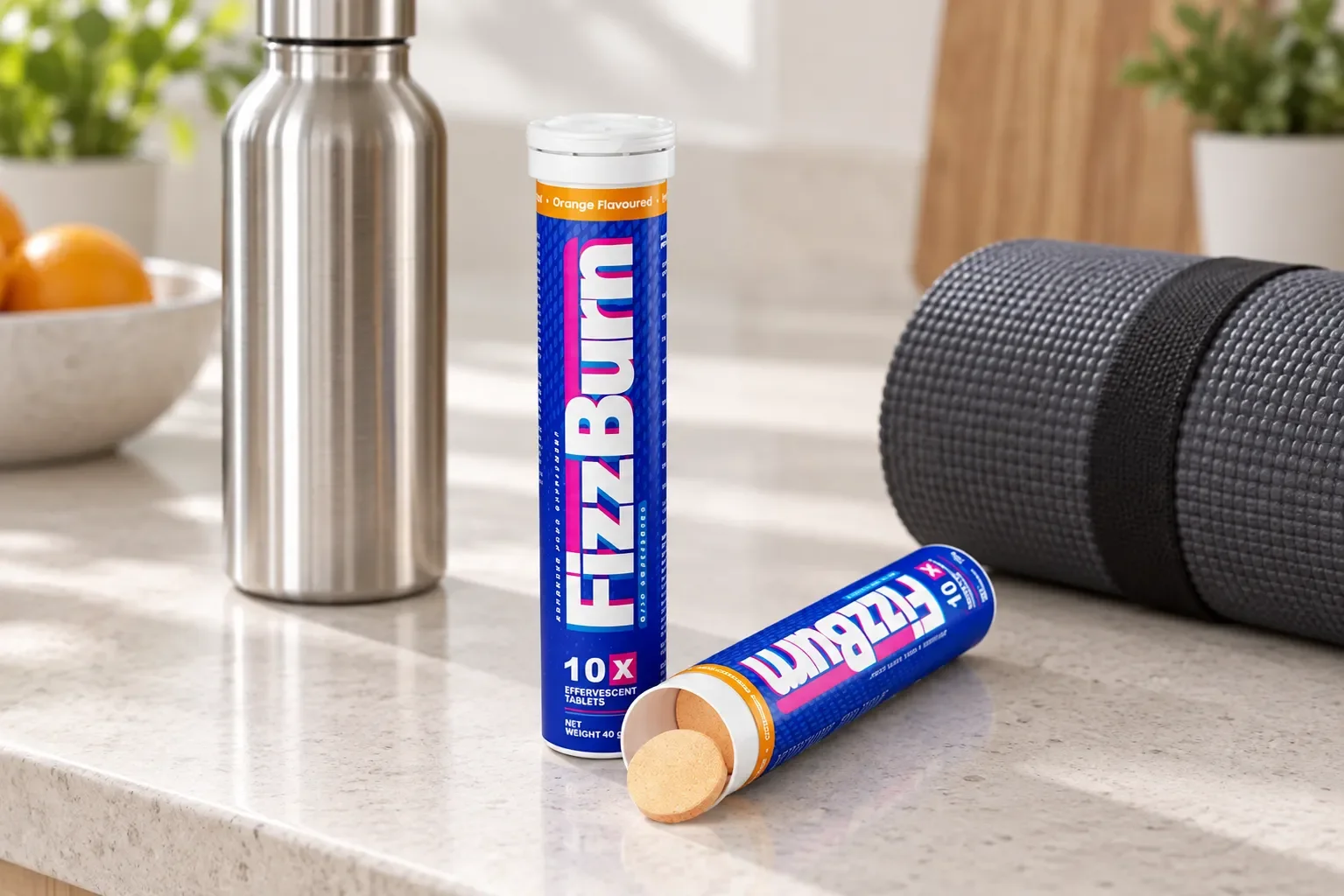 FizzBurn — opakowanie na co dzień