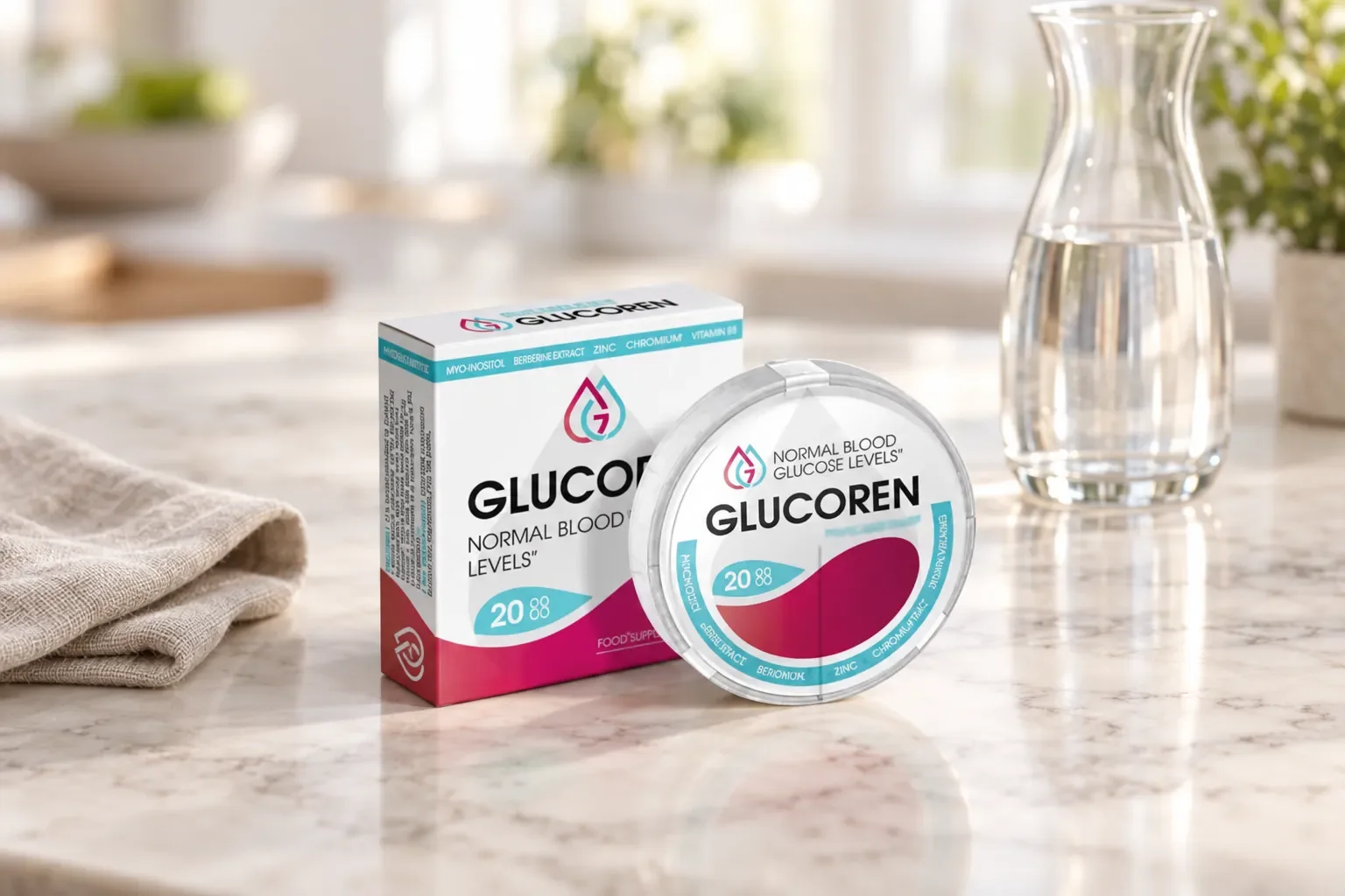 Glucoren — opakowanie na co dzień