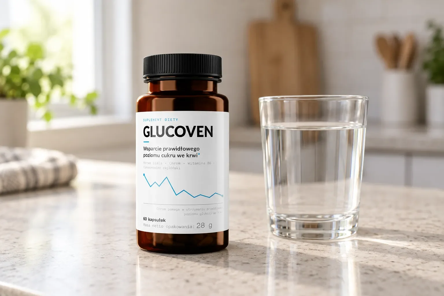 Glucoven — opakowanie na co dzień