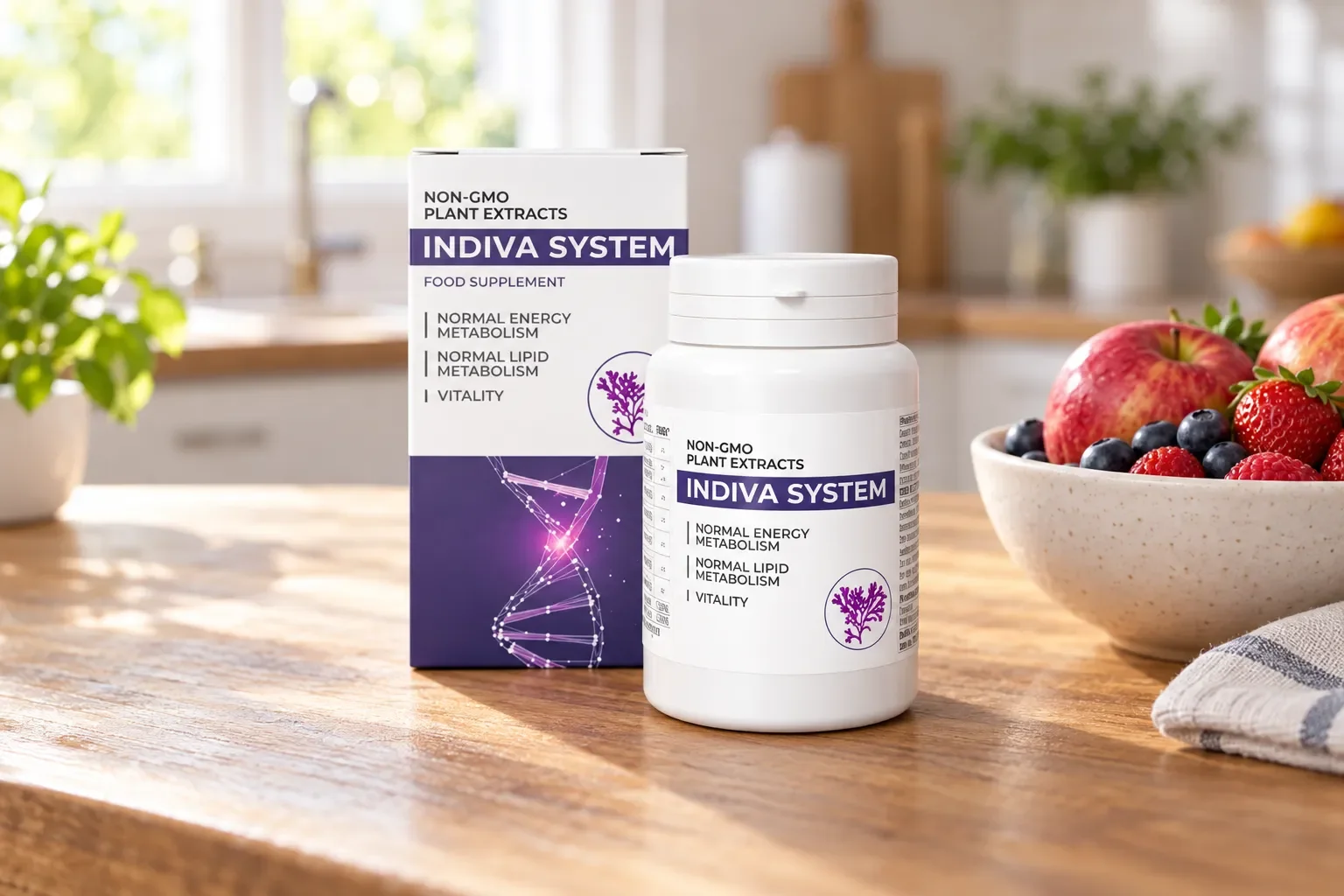 INDIVA SYSTEM — opakowanie na co dzień