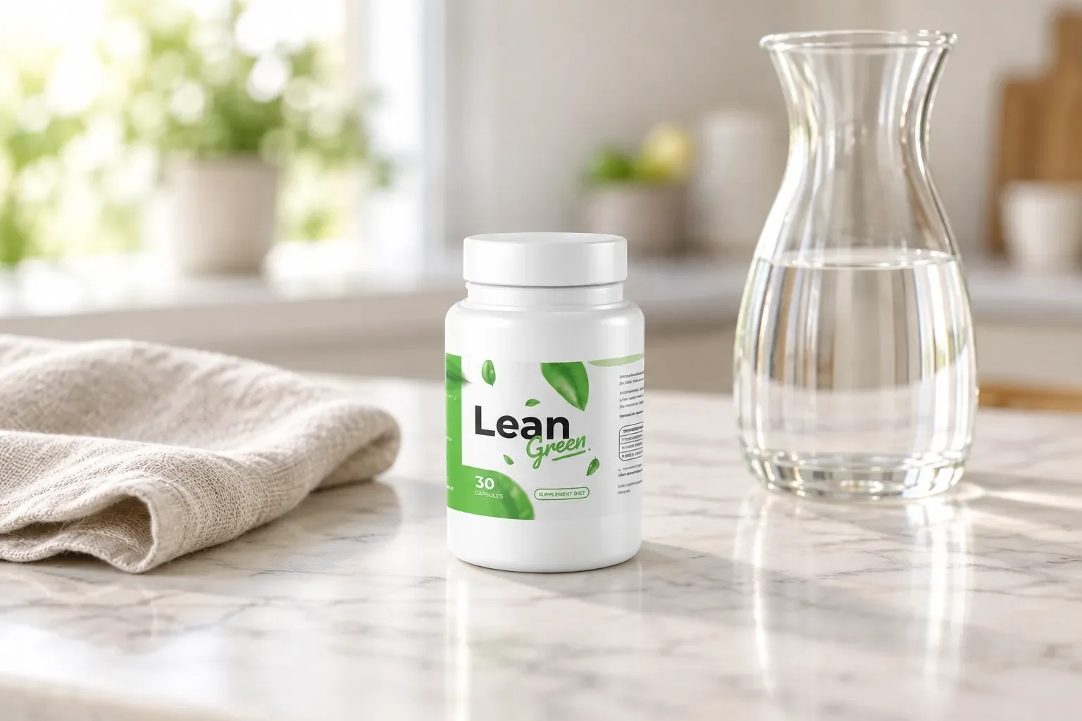 LeanGreen — opakowanie na co dzień